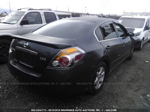 1N4AL21E38N510378 - 2008 NISSAN ALTIMA 2.5/2.5S GRAY photo 4