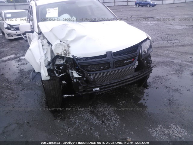 3C4PDCGB3HT605544 - 2017 DODGE JOURNEY CROSSROAD WHITE photo 6