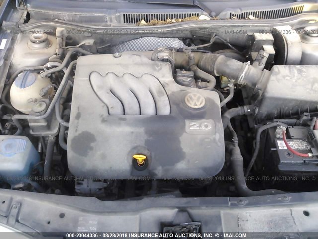 3VWRA69M65M080418 - 2005 VOLKSWAGEN JETTA GL GRAY photo 10