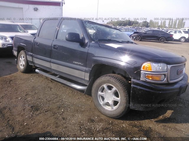 2GTEK63N051286017 - 2005 GMC SIERRA K1500 DENALI BLACK photo 1