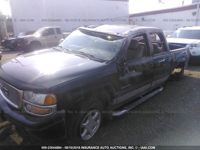 2GTEK63N051286017 - 2005 GMC SIERRA K1500 DENALI BLACK photo 6