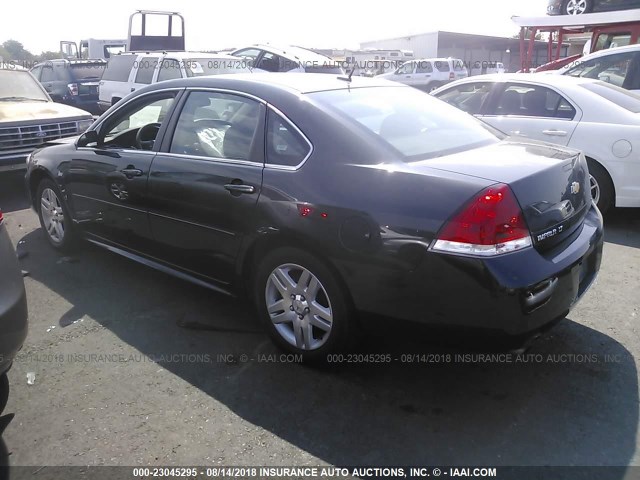 2G1WB5E36G1142056 - 2016 CHEVROLET IMPALA LIMITED LT GRAY photo 3