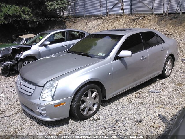1G6DW677170152209 - 2007 CADILLAC STS SILVER photo 2