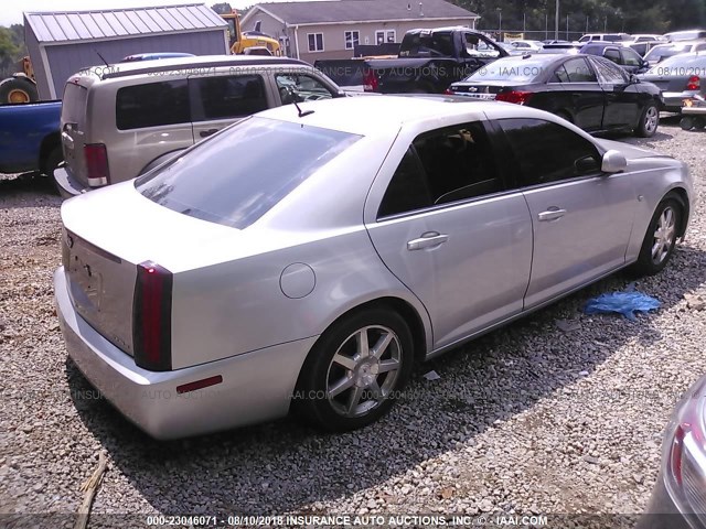 1G6DW677170152209 - 2007 CADILLAC STS SILVER photo 4