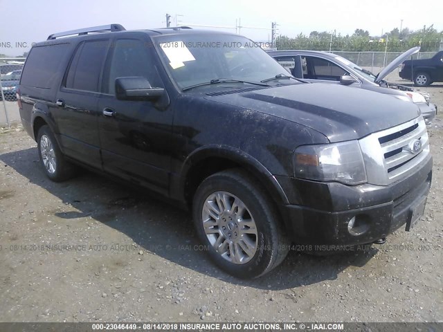 1FMJK2A52DEF39972 - 2013 FORD EXPEDITION EL LIMITED BLACK photo 1