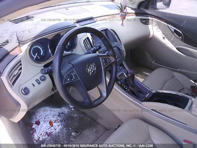 1G4GE5GD6BF234225 - 2011 BUICK LACROSSE CXS MAROON photo 5