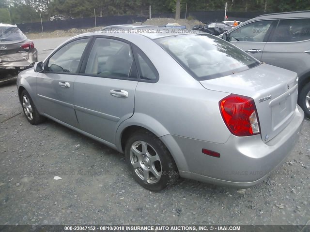 KL5JD56Z06K357080 - 2006 SUZUKI FORENZA SILVER photo 3