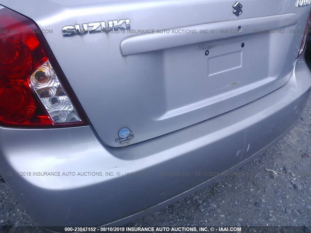 KL5JD56Z06K357080 - 2006 SUZUKI FORENZA SILVER photo 6