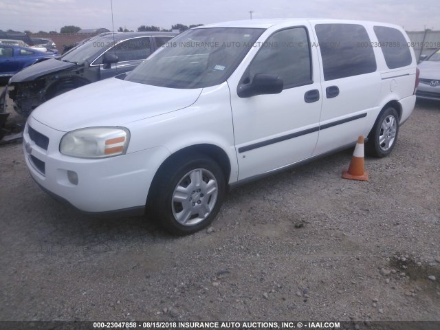 1GNDV23W38D199555 - 2008 CHEVROLET UPLANDER LS თეთრი ფოტო 2