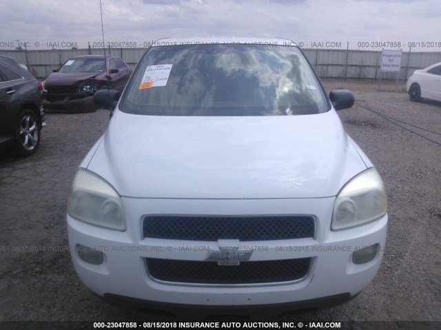 1GNDV23W38D199555 - 2008 CHEVROLET UPLANDER LS თეთრი ფოტო 6
