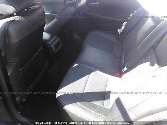 4T1BF1FK4GU557563 - 2016 TOYOTA CAMRY LE/XLE/SE/XSE BLACK photo 8