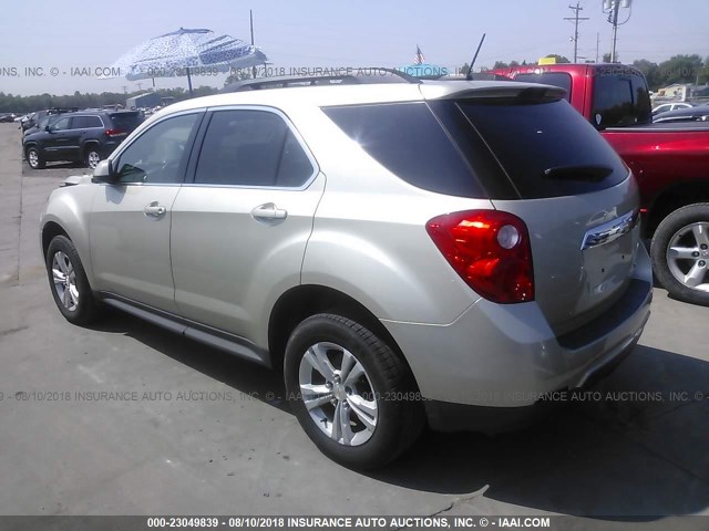 2GNALBEK8F1128461 - 2015 CHEVROLET EQUINOX LT BEIGE photo 3