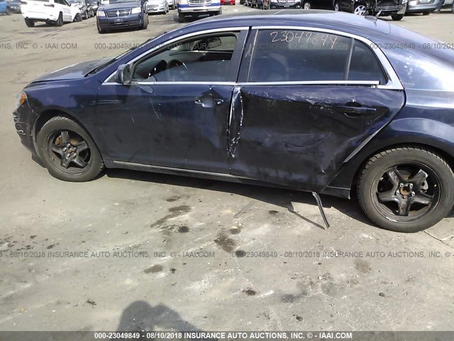 1G1ZC5EB1AF273557 - 2010 CHEVROLET MALIBU 1LT ლურჯი ფოტო 6