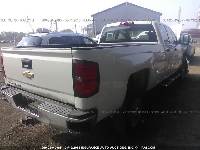 1GC2CUEG0FZ549084 - 2015 CHEVROLET SILVERADO C2500 HEAVY DUTY WHITE photo 4