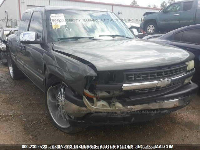 2GCEC19V321246890 - 2002 CHEVROLET SILVERADO C1500 GRAY photo 1