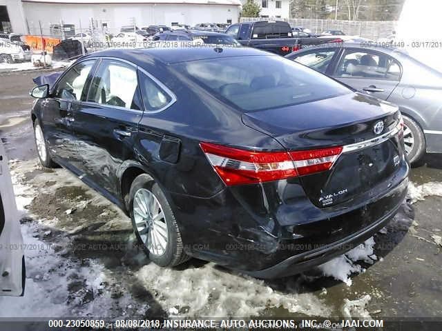 4T1BD1EBXFU044100 - 2015 TOYOTA AVALON Dark Blue photo 3