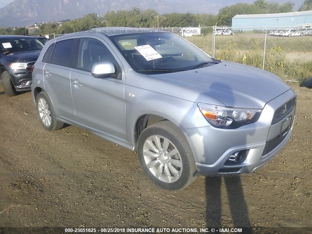 JA4AR4AU7BZ021309 - 2011 MITSUBISHI OUTLANDER SPORT SE SILVER photo 1