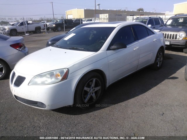 1G2ZG58N574139631 - 2007 PONTIAC G6 SE WHITE photo 2