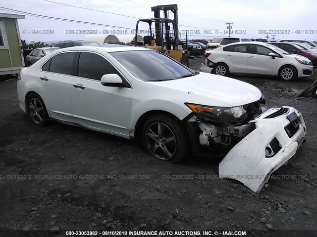 JH4CU2F8XCC013088 - 2012 ACURA TSX SE WHITE photo 1