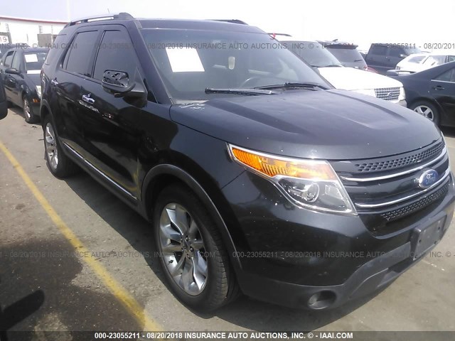 1FMHK8F86BGA65238 - 2011 FORD EXPLORER LIMITED BLACK photo 1