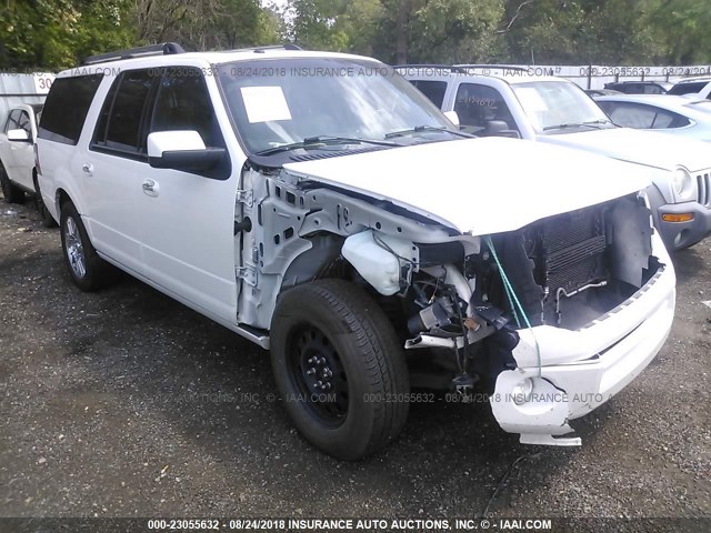 1FMJK2A52AEB70963 - 2010 FORD EXPEDITION EL LIMITED WHITE photo 1