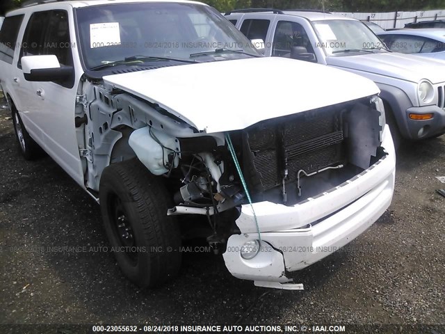 1FMJK2A52AEB70963 - 2010 FORD EXPEDITION EL LIMITED WHITE photo 6