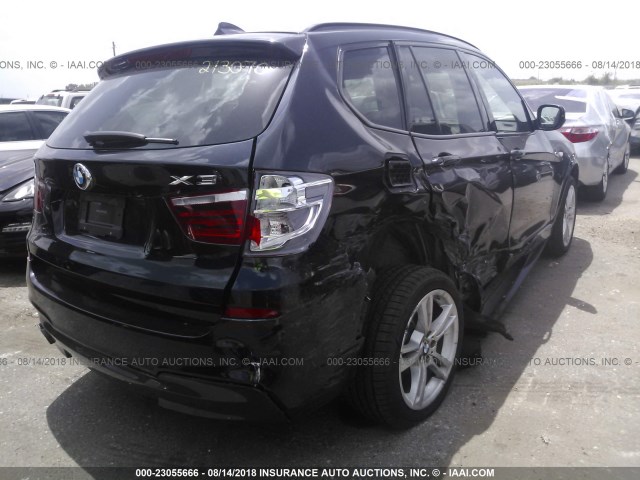 5UXWX7C56E0E77918 - 2014 BMW X3 XDRIVE35I BLACK photo 6