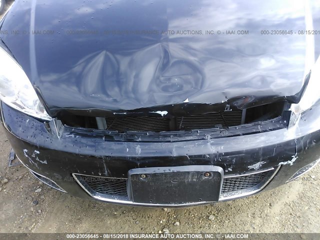 2G1WC5E32D1202178 - 2013 CHEVROLET IMPALA LTZ BLACK photo 6