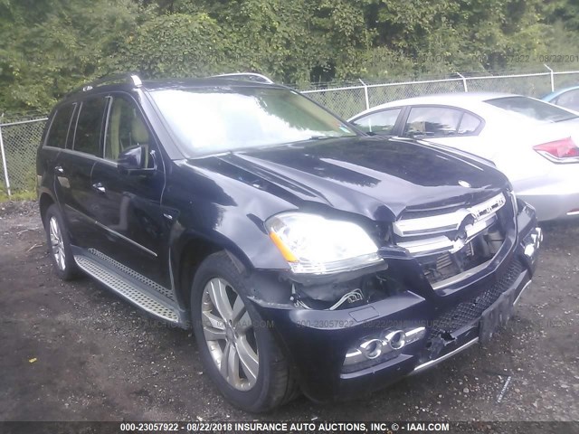 4JGBF2FE1BA749985 - 2011 MERCEDES-BENZ GL 350 BLUETEC BLUE photo 1