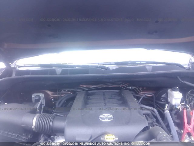 5TFAY5F19HX630337 - 2017 TOYOTA TUNDRA CREWMAX 1794/PLATINUM 棕色 照片 10