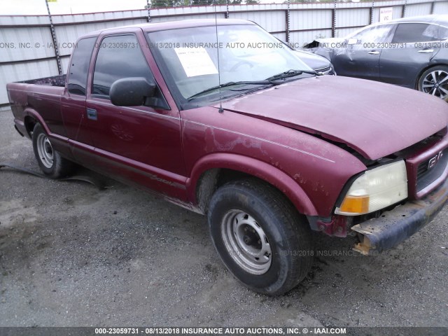 1GTCS19XXXK514661 - 1999 GMC SONOMA RED photo 1