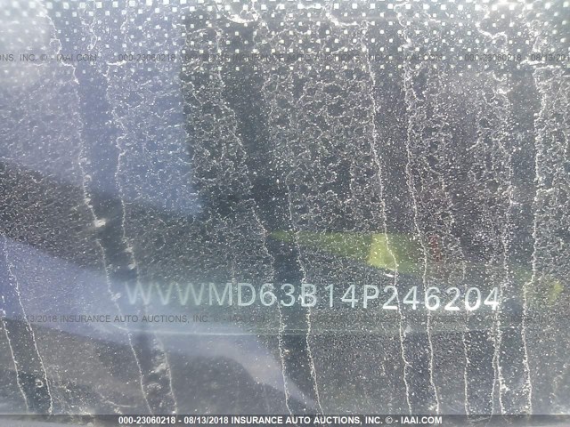 WVWMD63B14P246204 - 2004 VOLKSWAGEN PASSAT GL BLUE photo 9