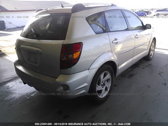 5Y2SL62873Z483122 - 2003 PONTIAC VIBE SILVER photo 4