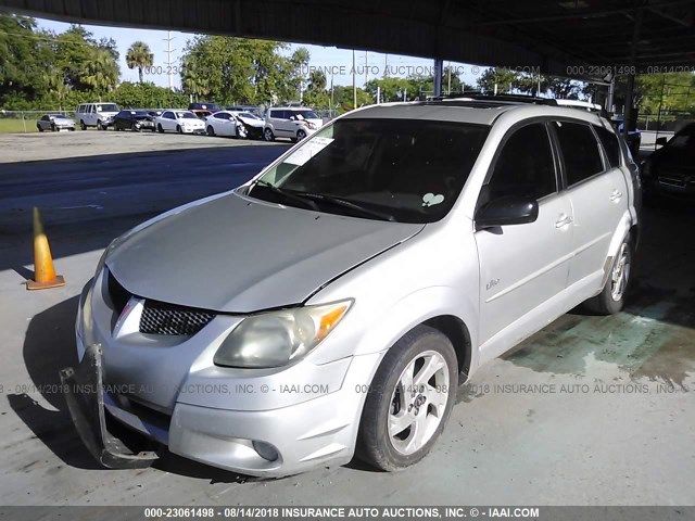 5Y2SL62873Z483122 - 2003 PONTIAC VIBE SILVER photo 6