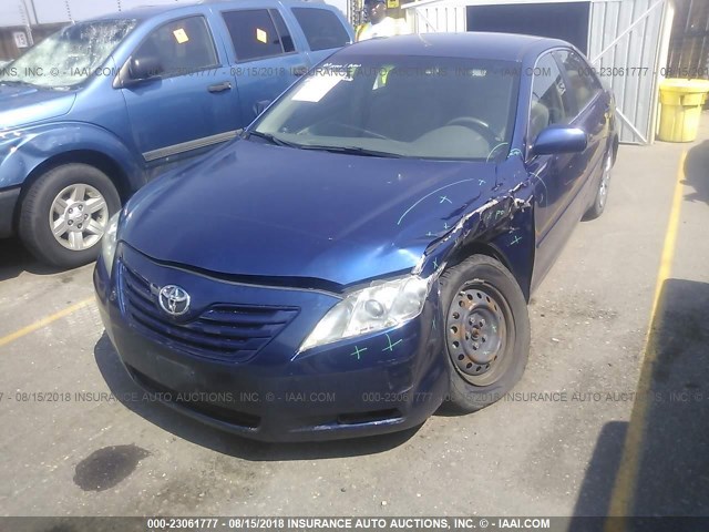 4T1BE46KX9U341174 - 2009 TOYOTA CAMRY SE/LE/XLE BLUE photo 6