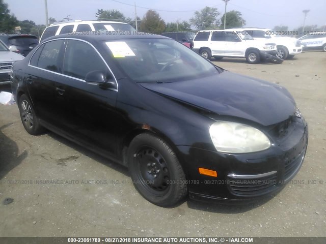 3VWRF71K96M769520 - 2006 VOLKSWAGEN JETTA 2.5 BLACK photo 1