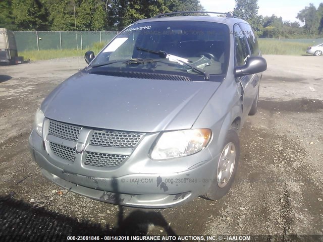 1D4GP24323B205938 - 2003 DODGE GRAND CARAVAN SE SILVER photo 6