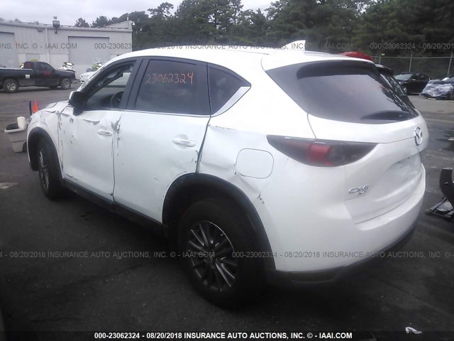 JM3KFBCL2H0107210 - 2017 MAZDA CX-5 TOURING Blanc photo 3