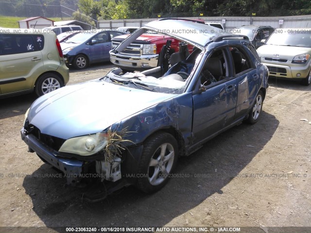 JF1GG61637G805014 - 2007 SUBARU IMPREZA 2.5I BLUE photo 2