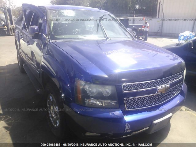 3GNVKFE04AG263690 - 2010 CHEVROLET AVALANCHE LT BLUE photo 1