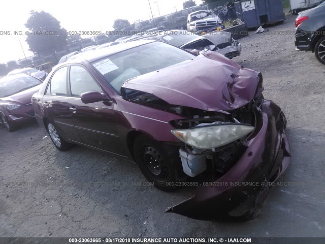 4T1BE30K26U135975 - 2006 TOYOTA CAMRY LE/XLE/SE RED photo 1