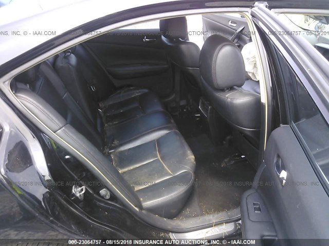 1N4AA5AP3AC872169 - 2010 NISSAN MAXIMA S/SV BLACK photo 8