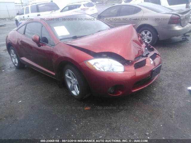 4A3AK24F08E010161 - 2008 MITSUBISHI ECLIPSE GS RED photo 1