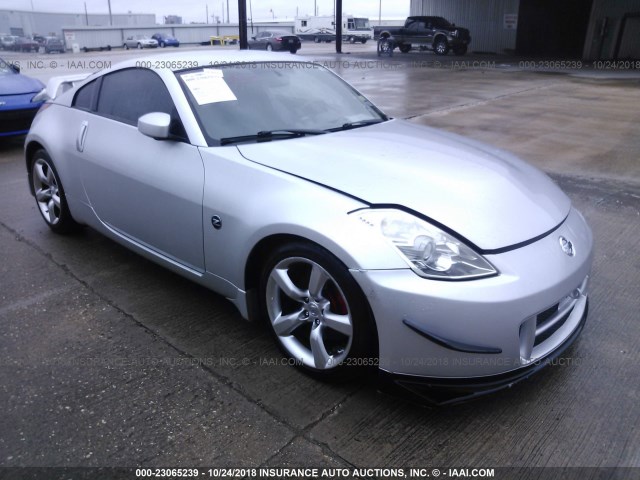 JN1BZ34D68M705065 - 2008 NISSAN 350Z COUPE SILVER photo 1