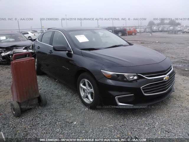 1G1ZB5ST5GF256348 - 2016 CHEVROLET MALIBU LS 黑色 照片 1