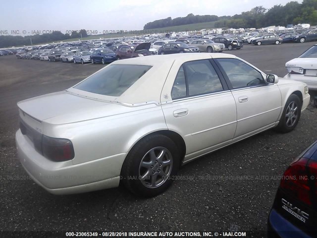 1G6KS54Y83U102629 - 2003 CADILLAC SEVILLE SLS WHITE photo 4