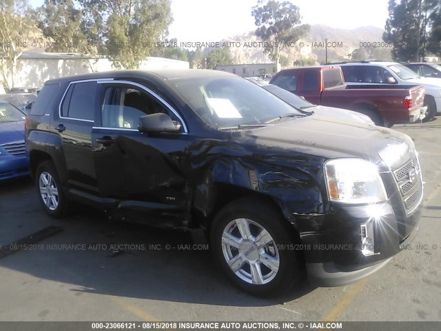 2GKALMEK0F6405616 - 2015 GMC TERRAIN SLE BLACK photo 1