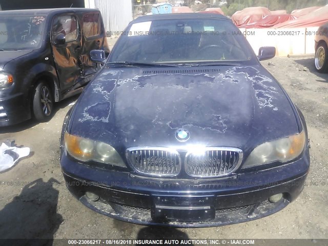 WBABW33464PL32879 - 2004 BMW 325 CI BLUE photo 6