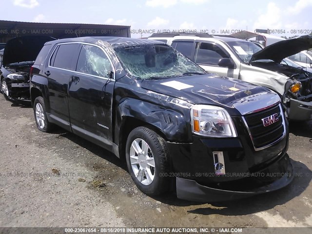 2GKALMEK2D6353757 - 2013 GMC TERRAIN SLE BLACK photo 1