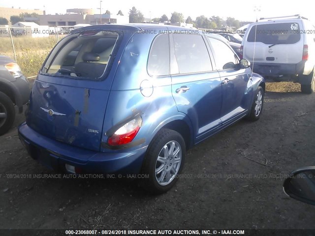 3A8FY58969T579992 - 2009 CHRYSLER PT CRUISER TOURING BLUE photo 4